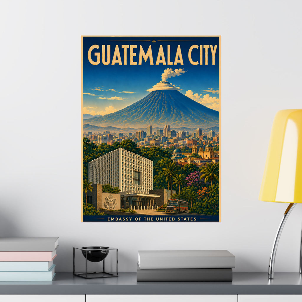 Guatemala City Embassy Poster