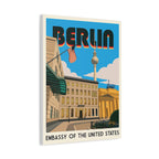 Berlin Embassy Wrapped Canvas