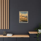 Tunis Embassy Wrapped Canvas Framed