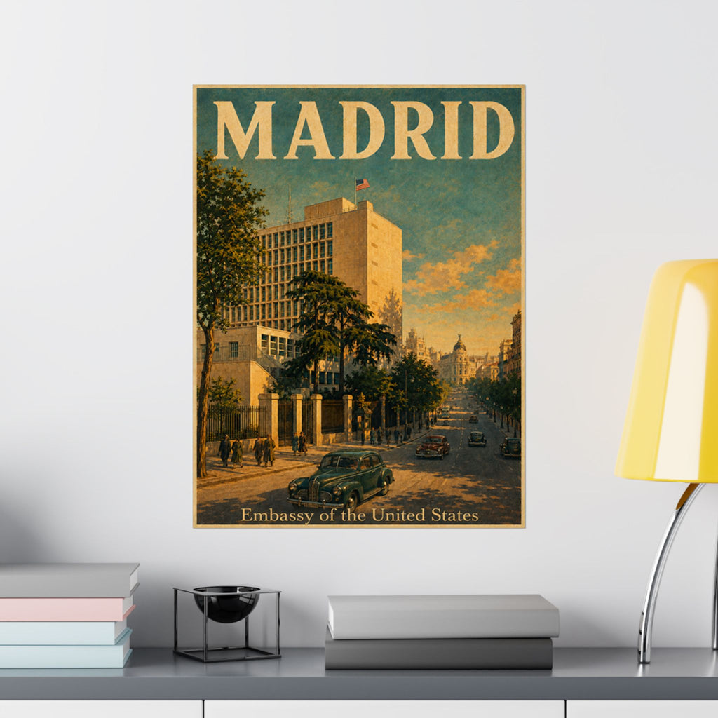 Madrid Embassy Poster
