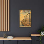 Florence Consulate General Wrapped Canvas Framed