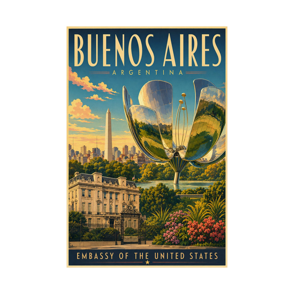 Buenos Aires Embassy Poster