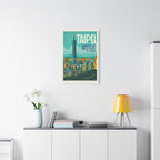 Taipei Embassy Wrapped Canvas