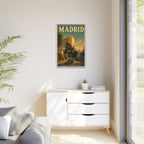 Madrid Embassy Wrapped Canvas Framed