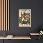 Stockholm Embassy Wrapped Canvas Framed