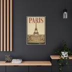 Paris Embassy Wrapped Canvas