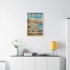 Havana Embassy Wrapped Canvas