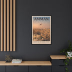 Amman Embassy Wrapped Canvas Framed