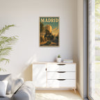 Madrid Embassy Wrapped Canvas Framed