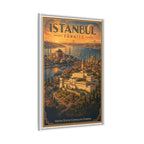 Istanbul Consulate General Wrapped Canvas Framed