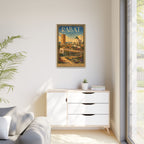 Rabat Embassy Wrapped Canvas Framed