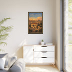 Jerusalem Consulate General Wrapped Canvas Framed