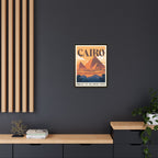 Cairo Embassy Wrapped Canvas Framed