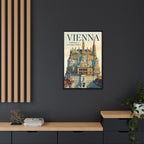 Vienna Embassy Wrapped Canvas Framed