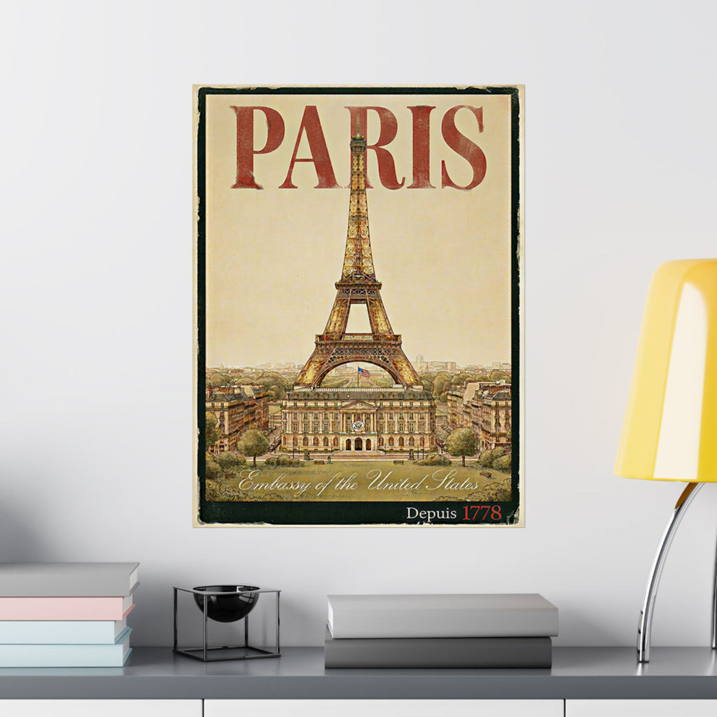 Paris Embassy Poster