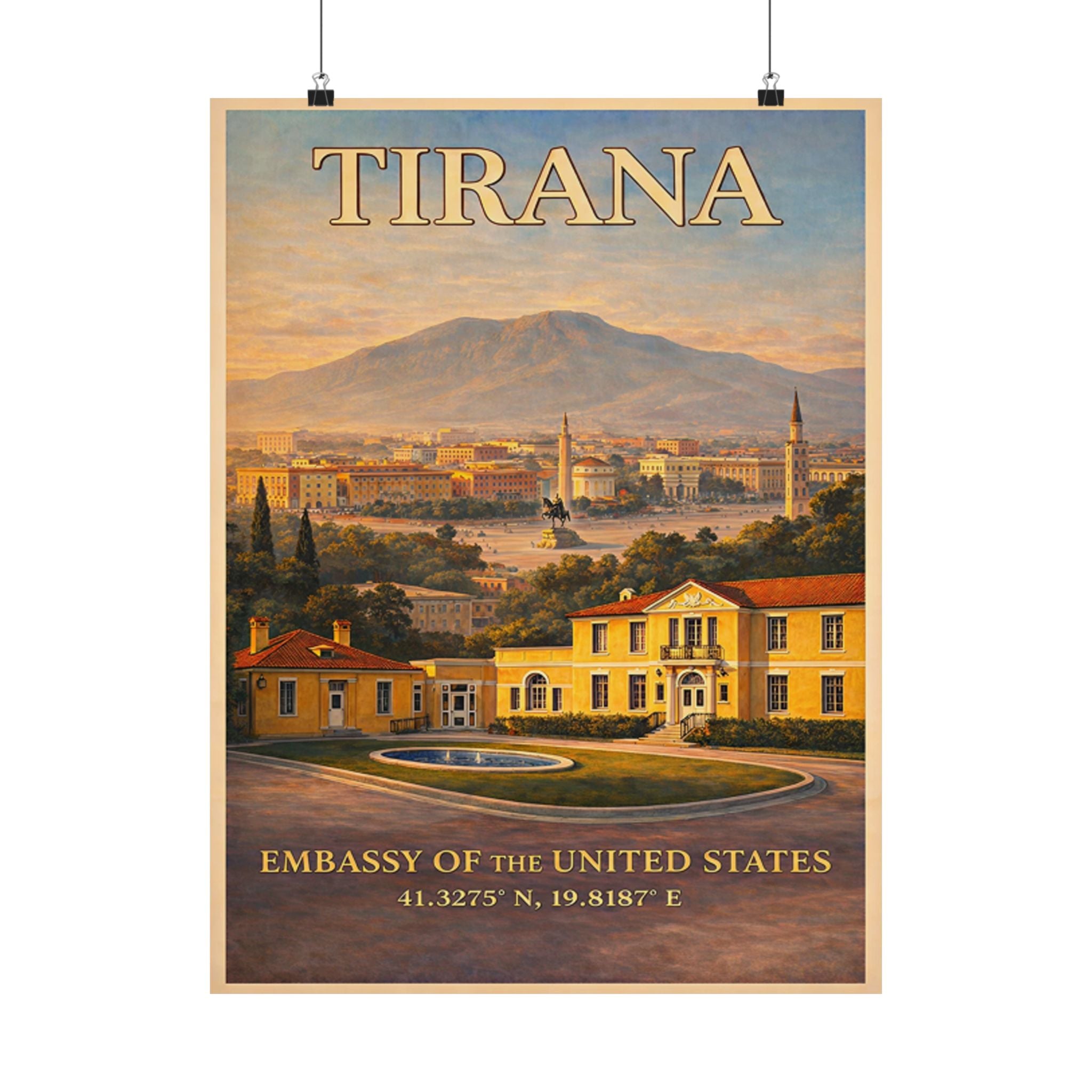 Tirana Embassy Poster