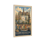 Copenhagen Embassy Wrapped Canvas Framed