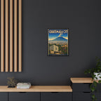 Guatemala City Embassy Wrapped Canvas Framed