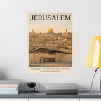 Jerusalem Embassy Poster