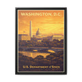 Washington D.C. Department of State Wrapped Canvas Framed