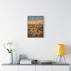 Jerusalem Consulate General Wrapped Canvas