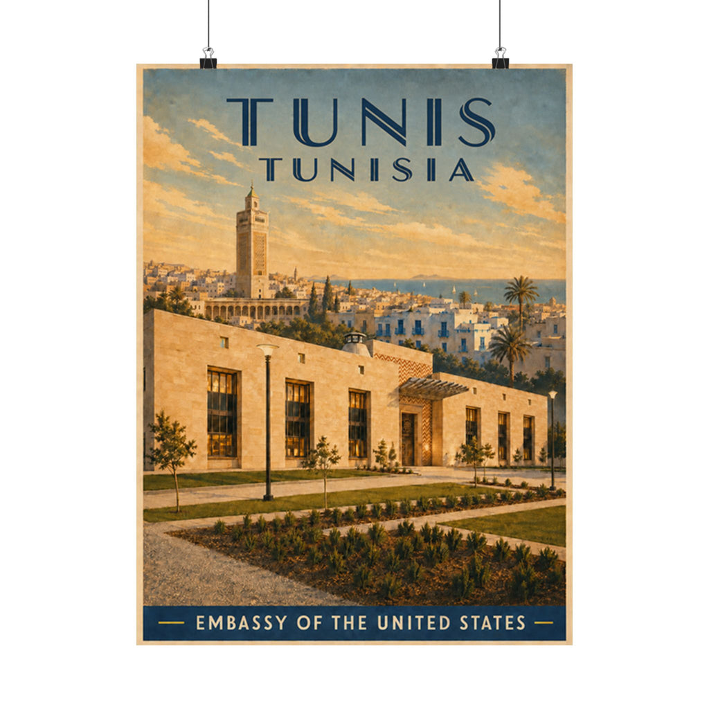 Tunis Embassy Poster