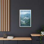 Islamabad Embassy Wrapped Canvas Framed
