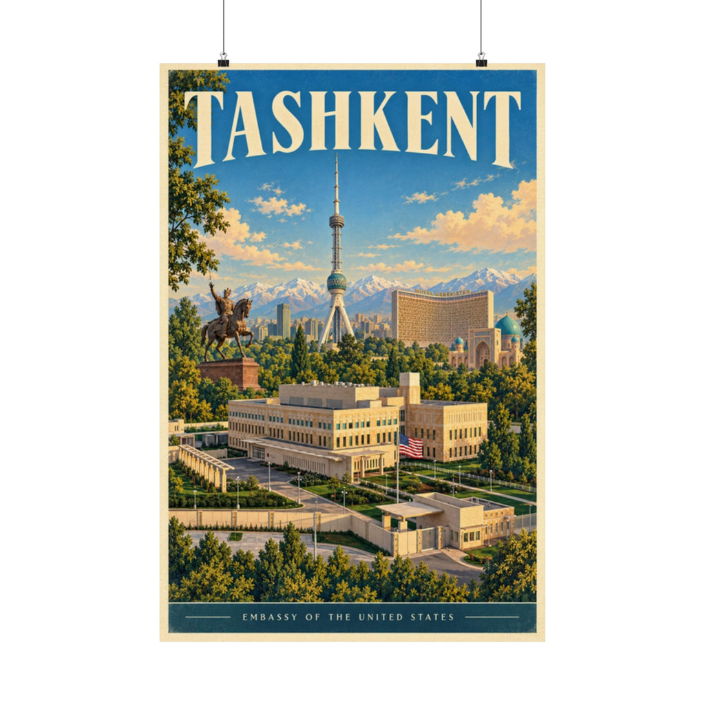 Tashkent Embassy Poster