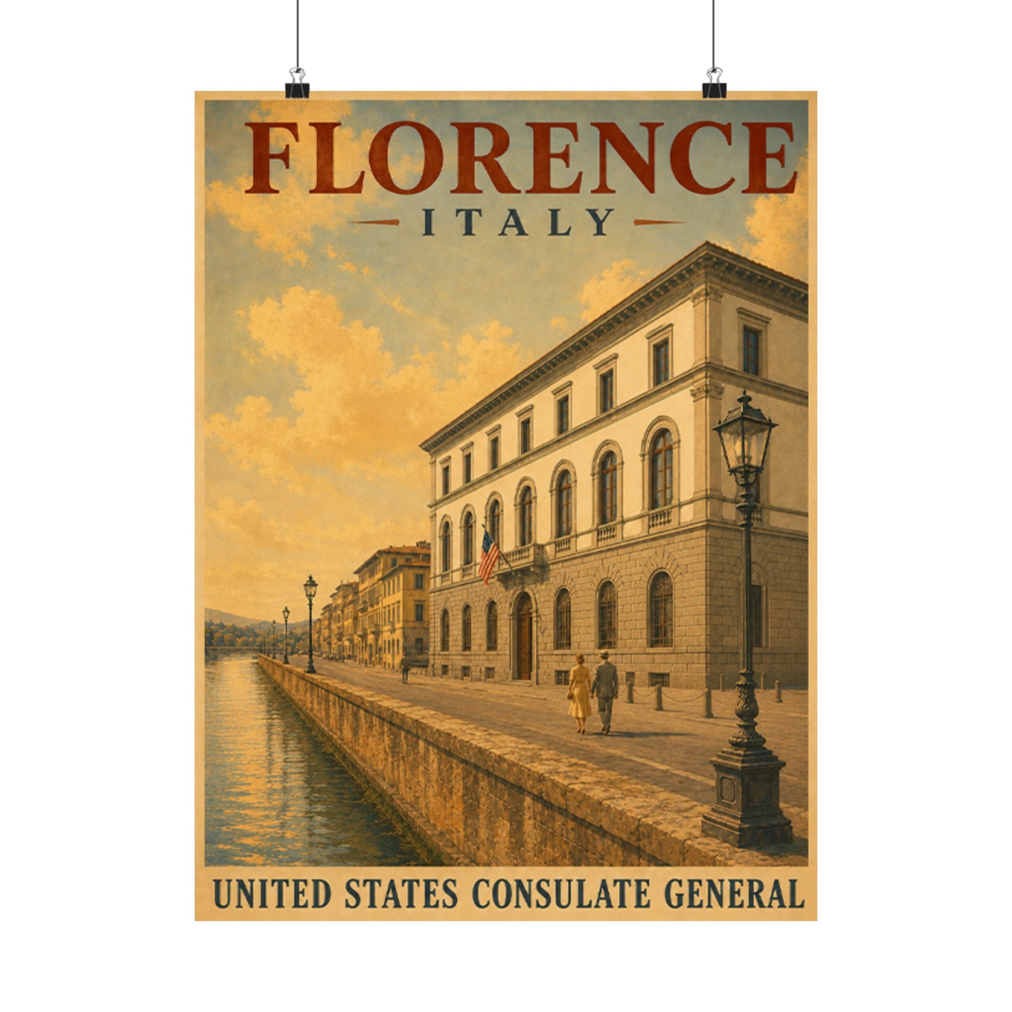 Florence Consulate General Poster