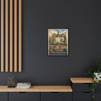Copenhagen Embassy Wrapped Canvas Framed