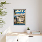 Algiers Embassy Wrapped Canvas Framed