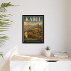 Kabul Embassy Wrapped Canvas Framed