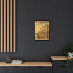 Florence Consulate General Wrapped Canvas Framed