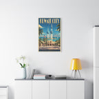 Kuwait City Embassy Wrapped Canvas