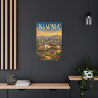 Kampala Uganda Embassy Wrapped Canvas