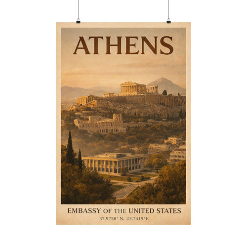 Athens Embassy Poster