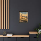 Tunis Embassy Wrapped Canvas Framed