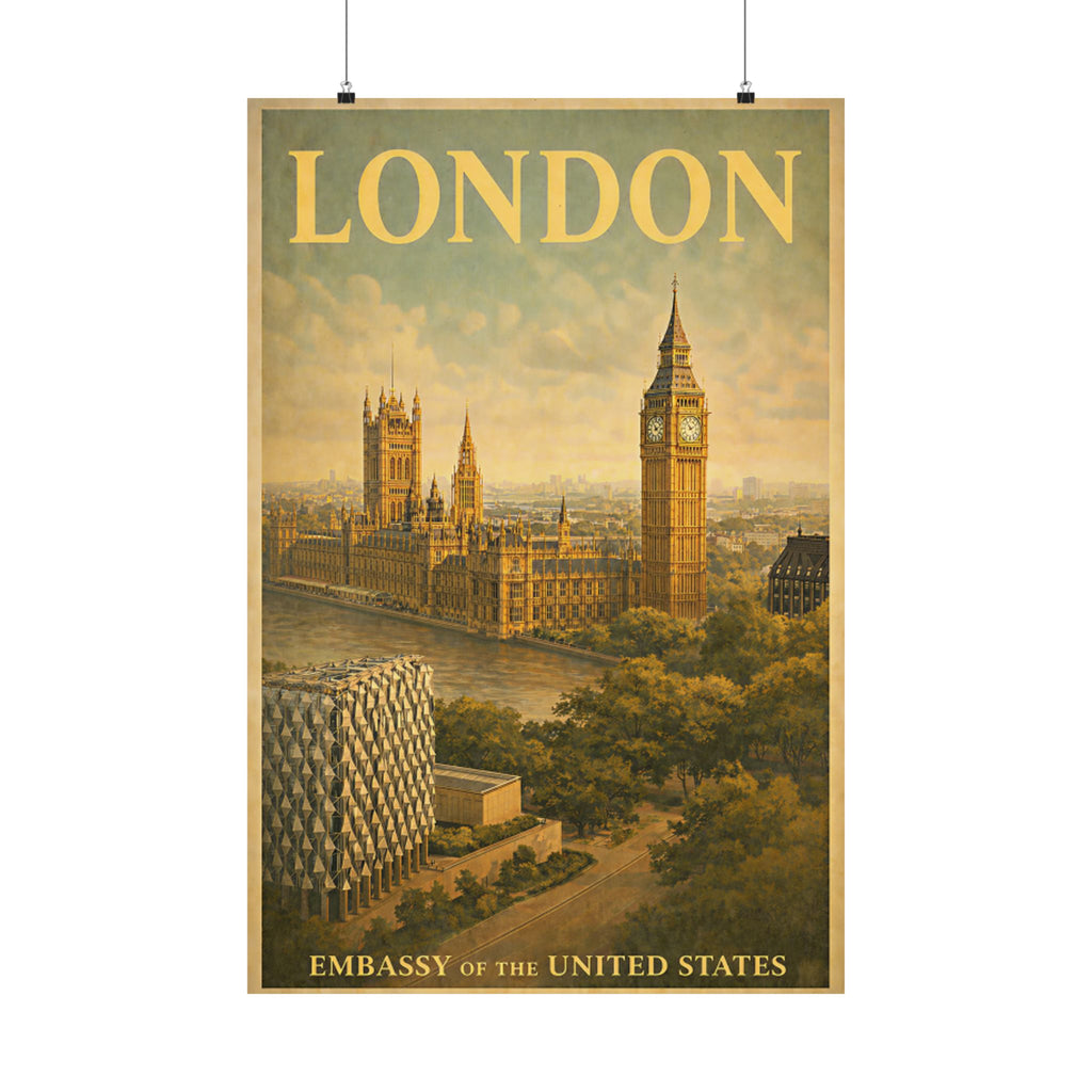 London Embassy Poster