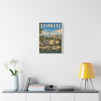 Tashkent Embassy Wrapped Canvas