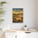 Mumbai Consulate General Wrapped Canvas Framed