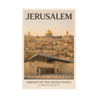 Jerusalem Embassy Poster