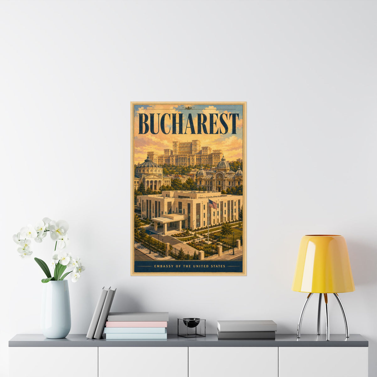 Bucharest Embassy Poster