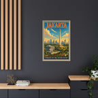 Jakarta Embassy Wrapped Canvas Framed