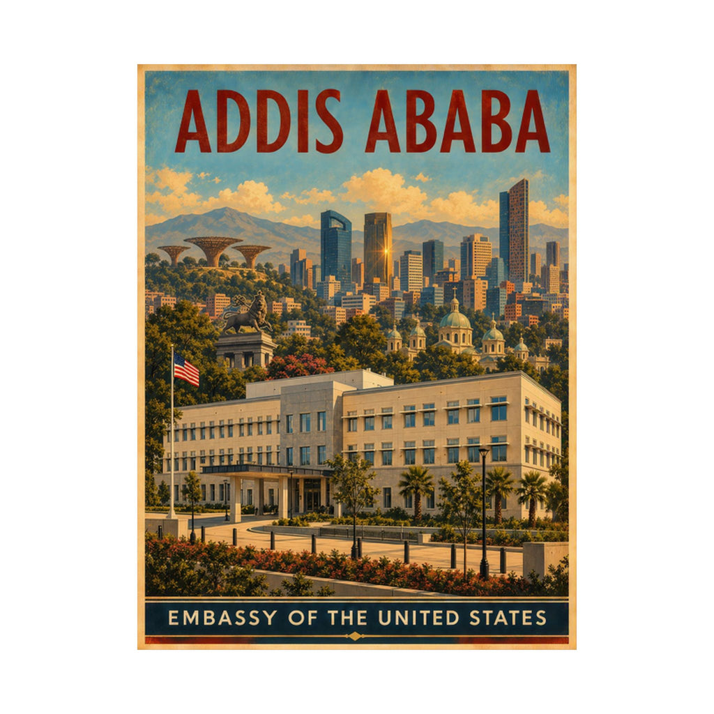 Addis Ababa Embassy Poster