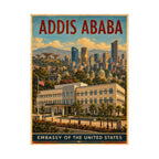 Addis Ababa Embassy Poster
