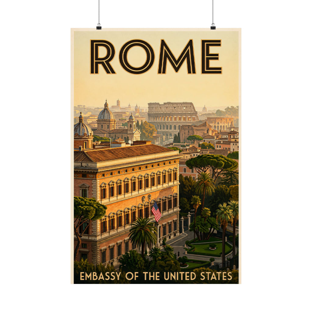Rome Embassy Poster