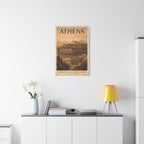 Athens Embassy Wrapped Canvas