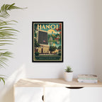 Hanoi Embassy Wrapped Canvas Framed
