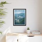 Islamabad Embassy Wrapped Canvas Framed