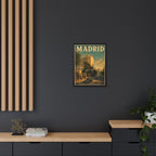 Madrid Embassy Wrapped Canvas Framed